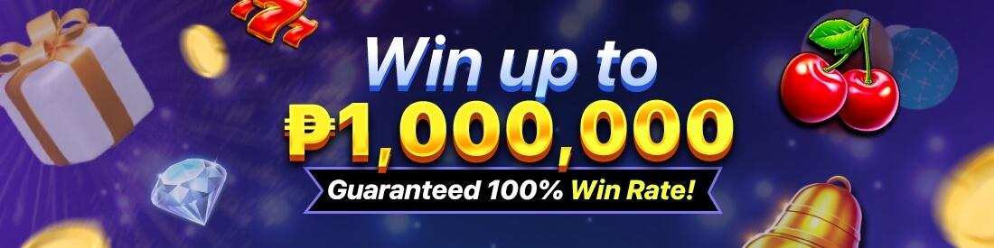 Win up to ₱1,000,000